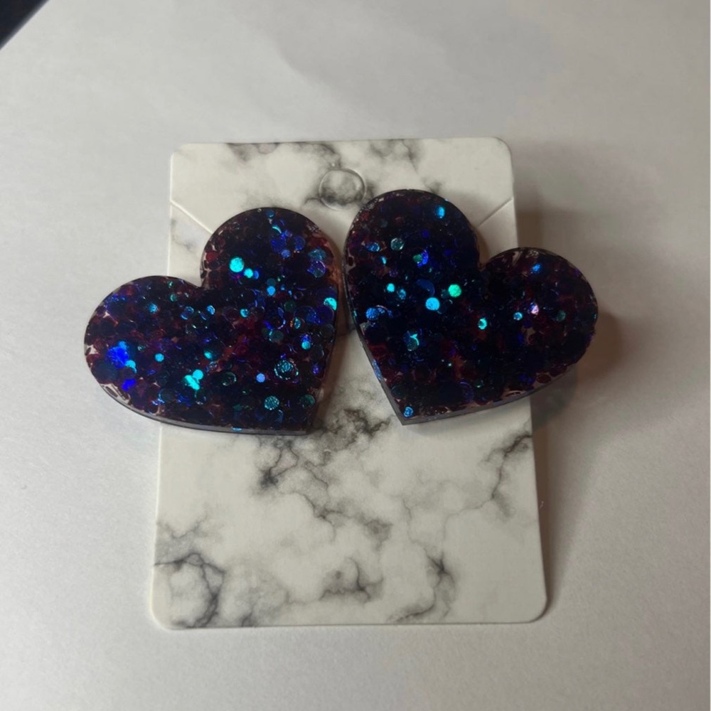 Jumbo Heart Earrings